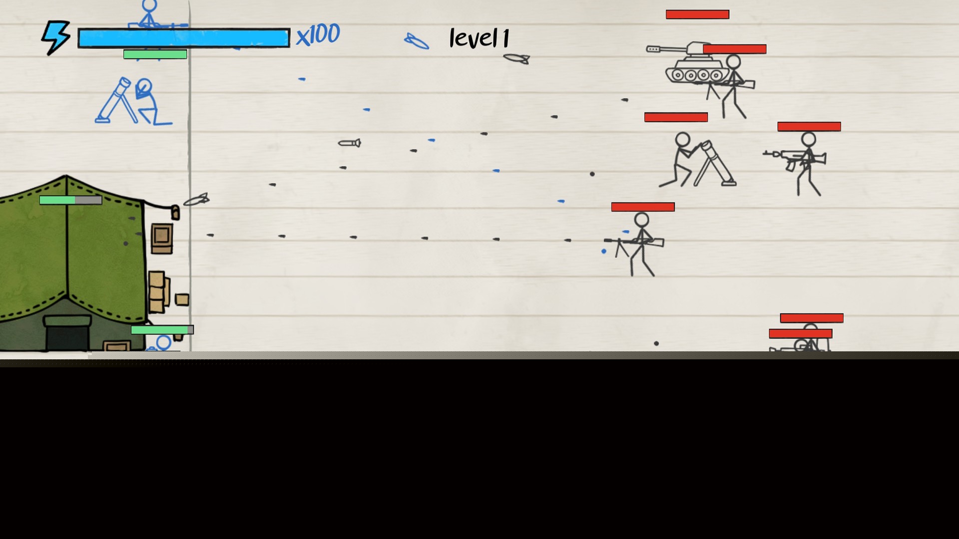 火柴人纸上战争最新版 1