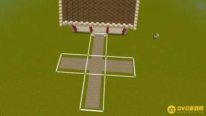 《迷你世界》四合院建造图步骤详解