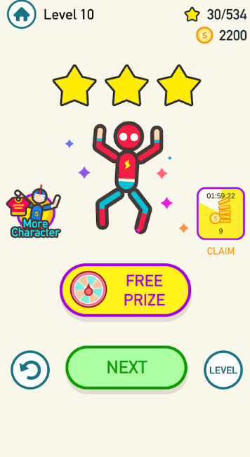 爆燃火柴人游戏 1