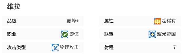 剑与远征启程维拉值得培养吗 维拉技能图鉴