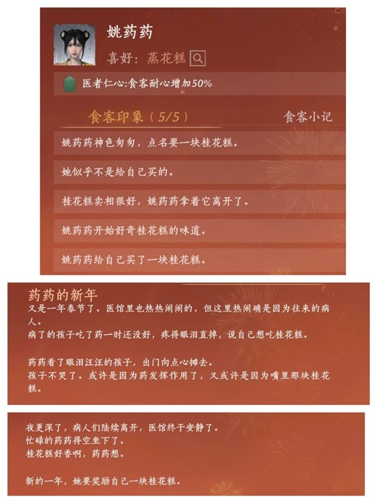 《燕云十六声》珍馐百味人物传收集攻略