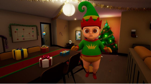 黄衣婴儿黑猫 1