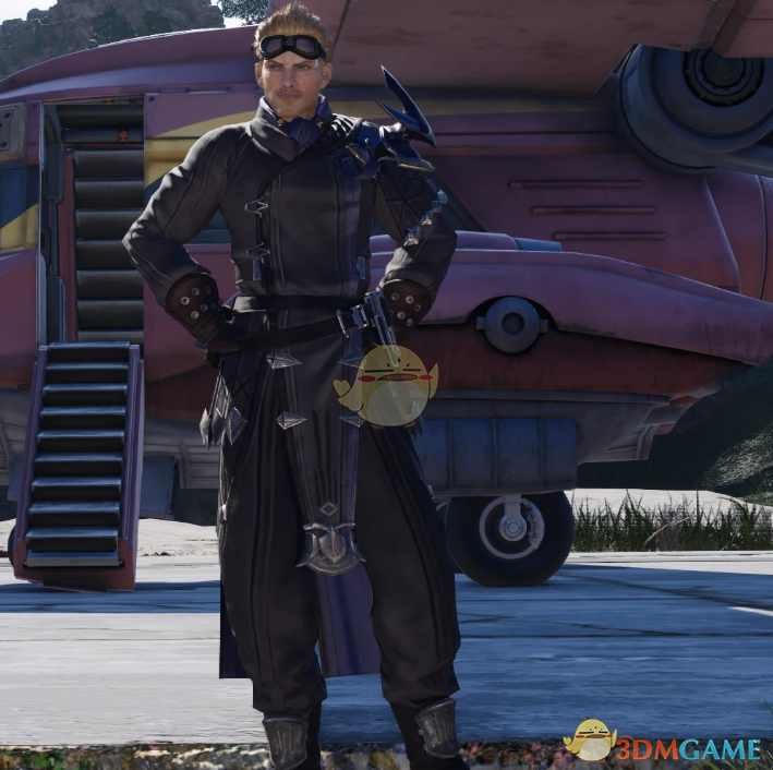 《最终幻想7:重生》希德的黑暗飞行者服装MOD