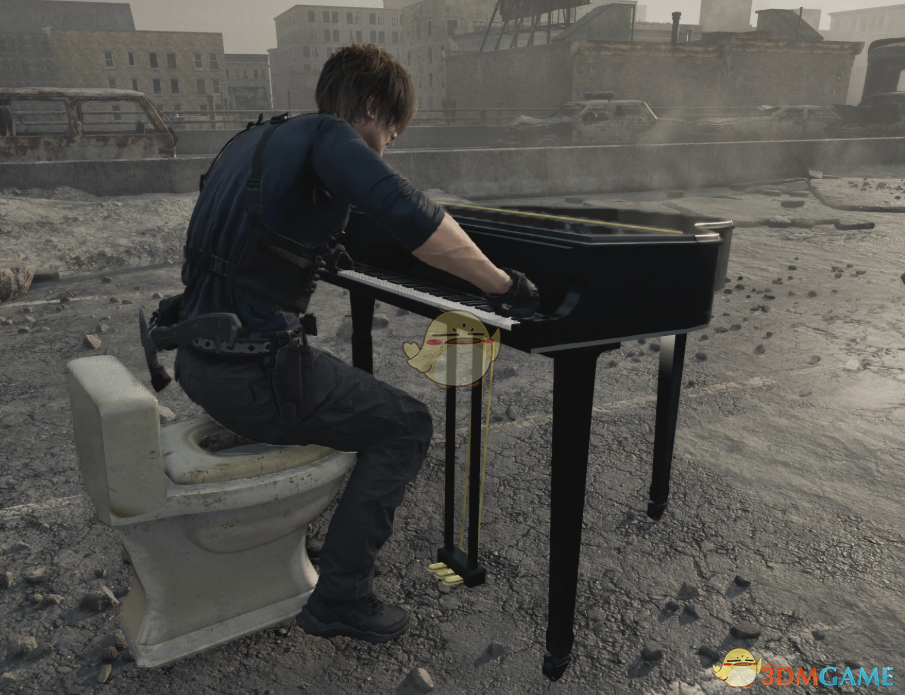 《生化危机9：安魂曲》三角钢琴替换摩托车MOD