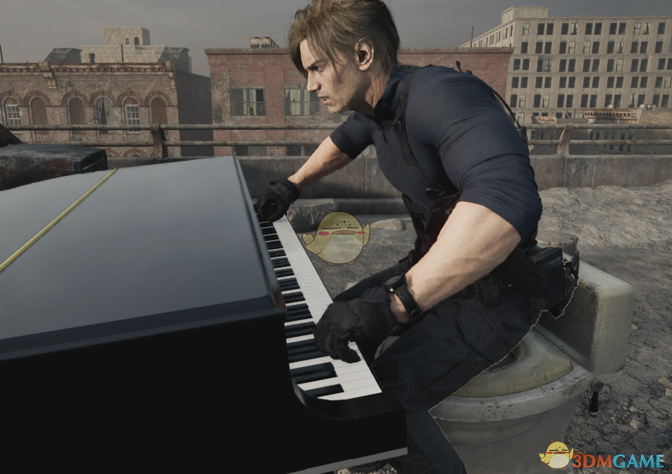 《生化危机9：安魂曲》三角钢琴替换摩托车MOD