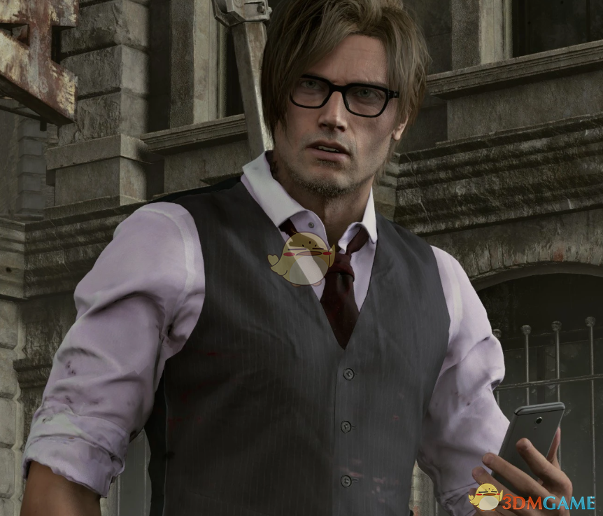 《生化危机9:安魂曲》里昂的RE2黑色电影西装MOD