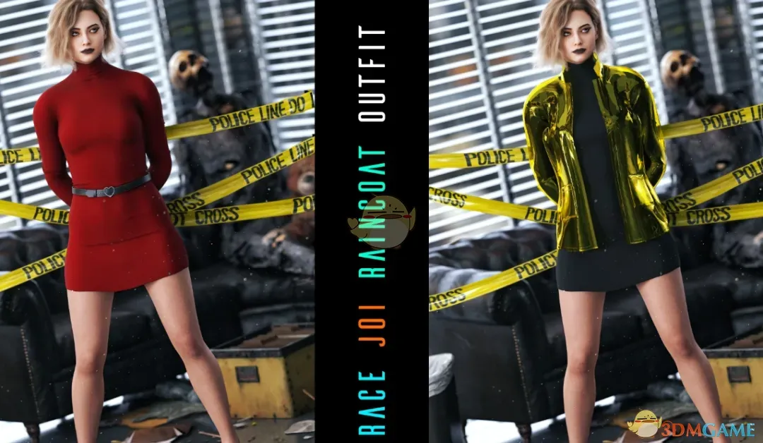 《生化危机9：安魂曲》格蕾丝的性感雨衣套装MOD