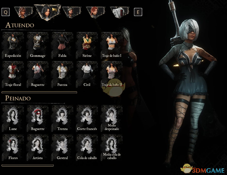 《光与影：33号远征队》吕涅的尼尔凯尼连衣裙MOD