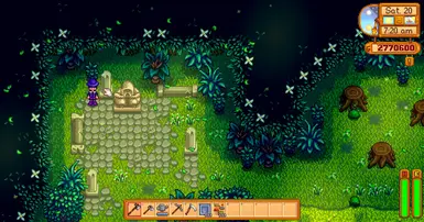 《星露谷物语》NPC金色雕像MOD