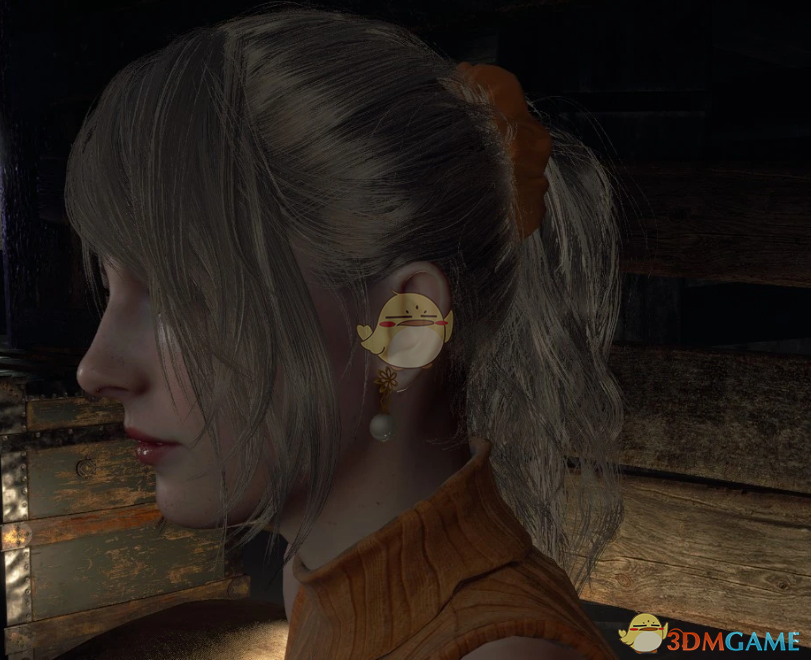 《生化危机4：重制版》阿什莉的碎发高马尾MOD