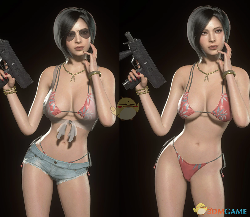 《生化危机4：重制版》艾达的性感沙滩泳装MOD