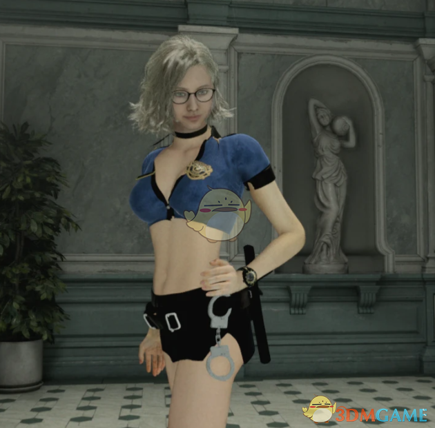 《生化危机9：安魂曲》格蕾丝的性感警官制服MOD