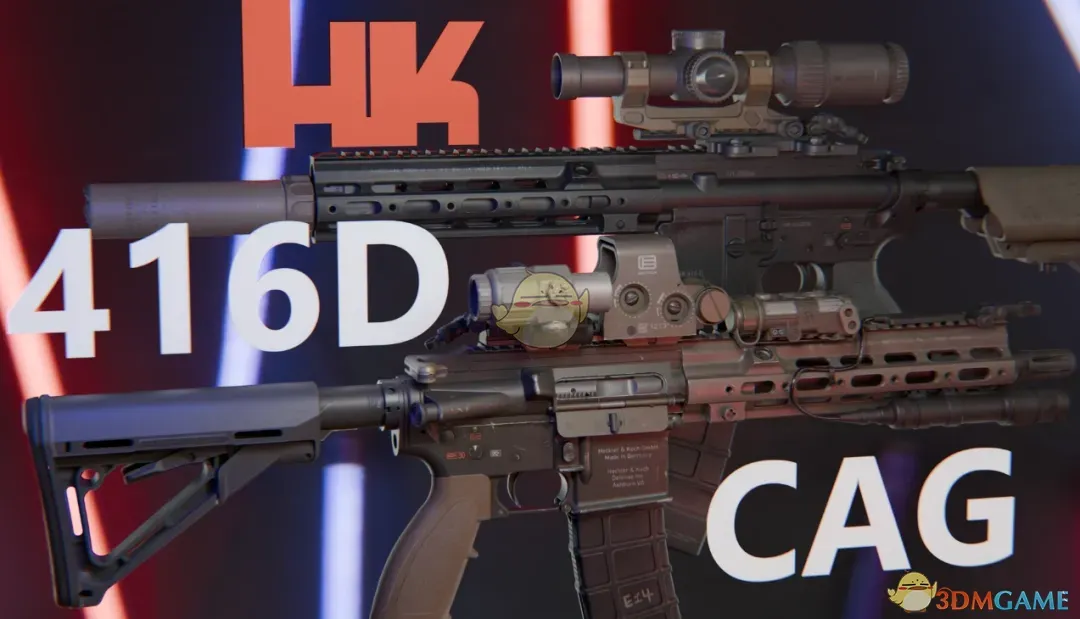 《生化危机9：安魂曲》HK416D CAG突击步枪MOD