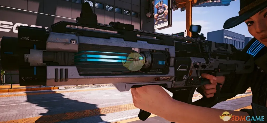 《赛博朋克2077》EX-1能量枪MOD