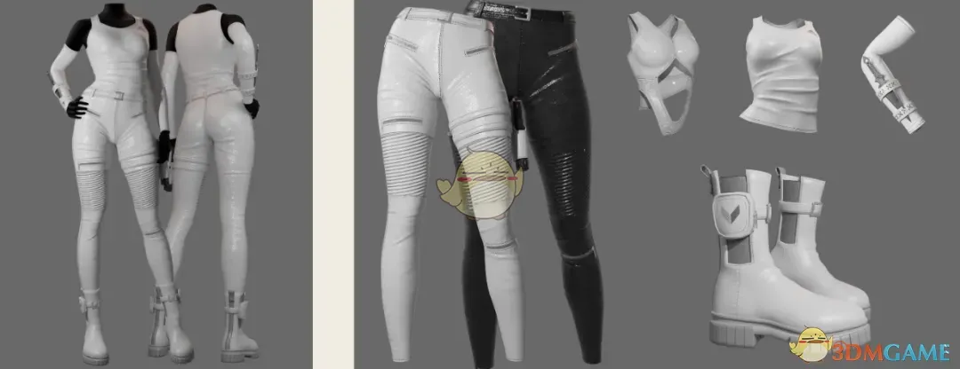 《赛博朋克2077》街头休闲风格服装37MOD