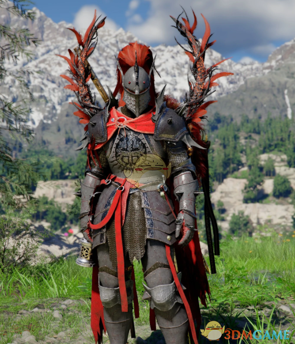 《红色沙漠》卡修斯・莫滕黑红铠甲MOD