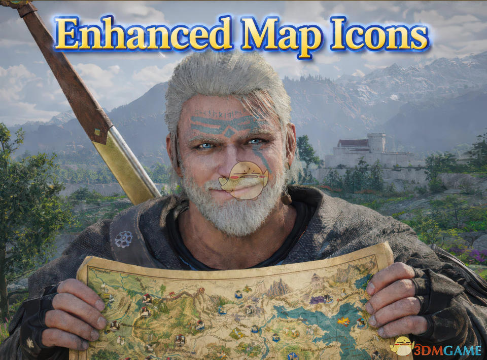 《红色沙漠》增强版地图图标MOD