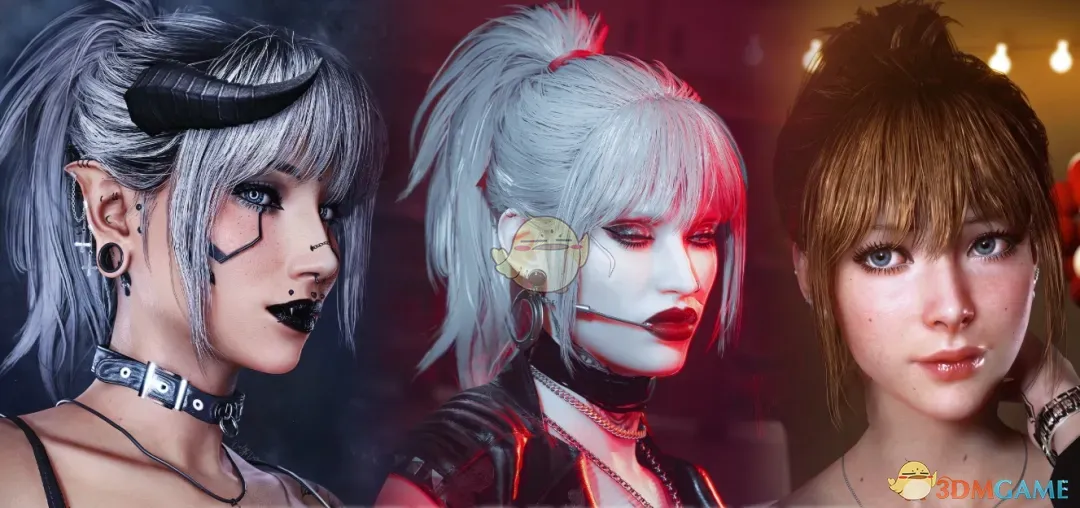 《赛博朋克2077》束发高马尾MOD