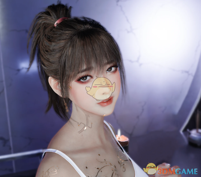 《赛博朋克2077》束发高马尾MOD