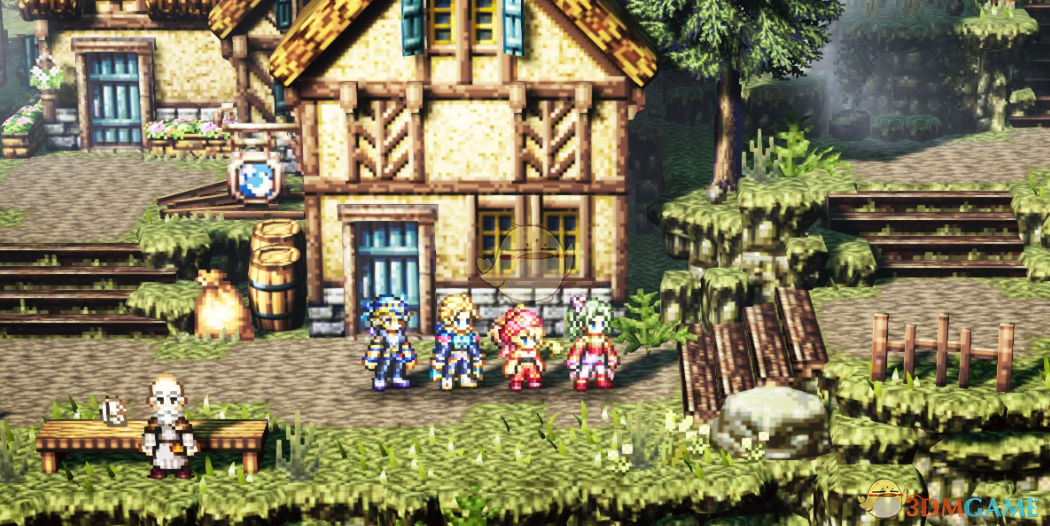 《歧路旅人0》最终幻想6蒂娜替换学者外观MOD