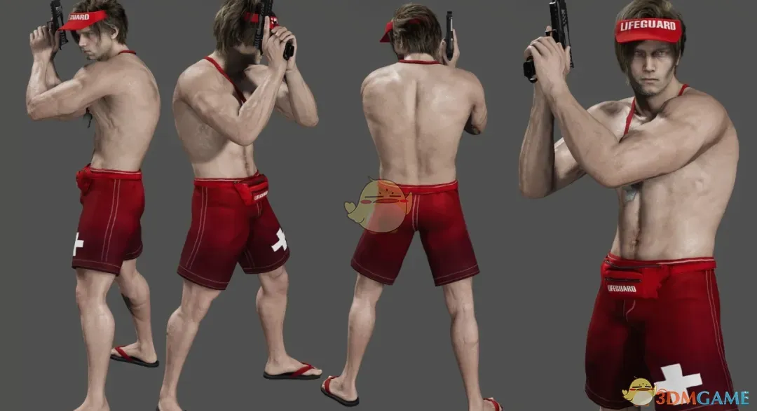 《生化危机9：安魂曲》里昂的救生员装扮MOD