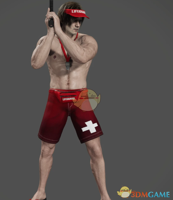 《生化危机9：安魂曲》里昂的救生员装扮MOD