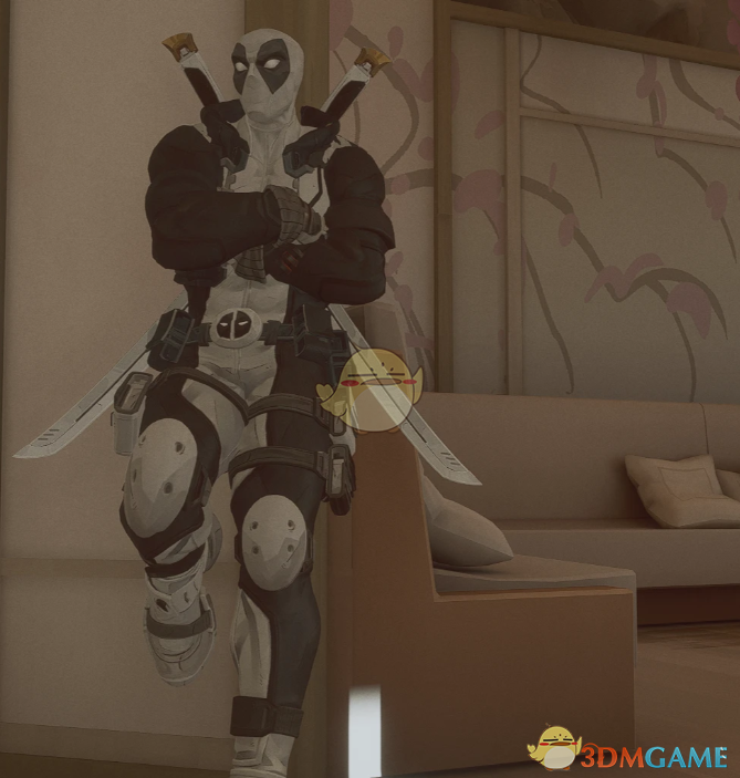 《师父》扮演漫威争锋X-Force死侍MOD