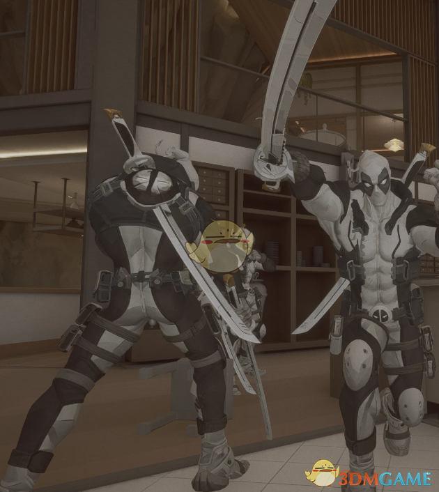 《师父》扮演漫威争锋X-Force死侍MOD