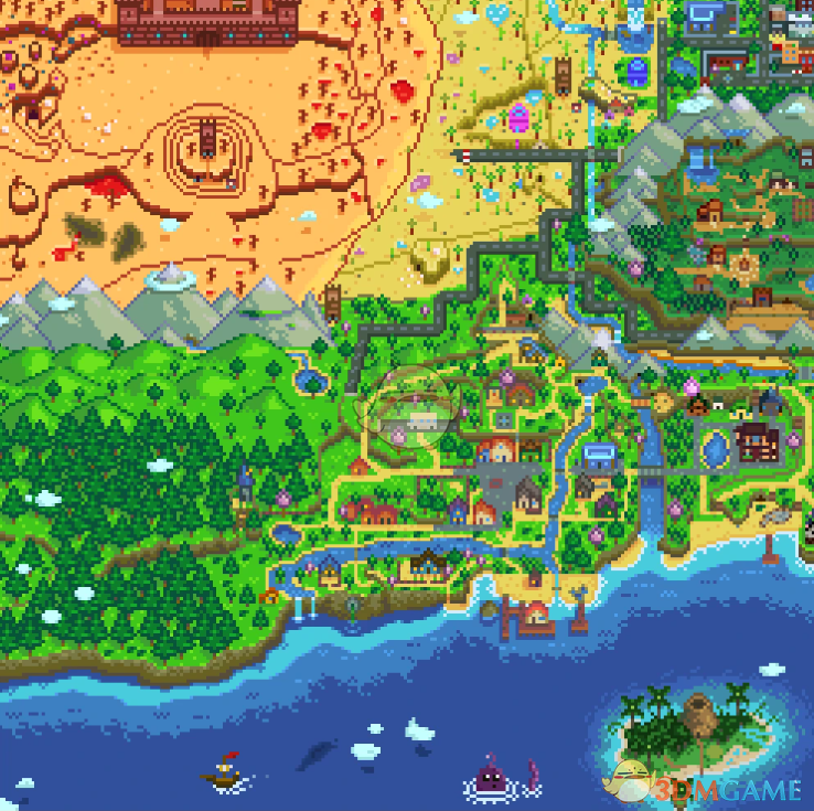 《星露谷物语》旅行者地图传送MOD