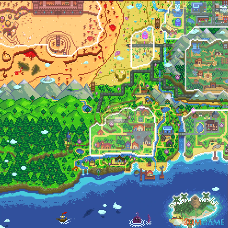 《星露谷物语》旅行者地图传送MOD