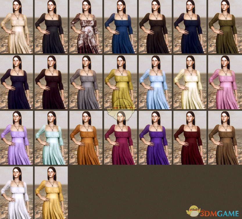 《赛博朋克2077》草原长装MOD