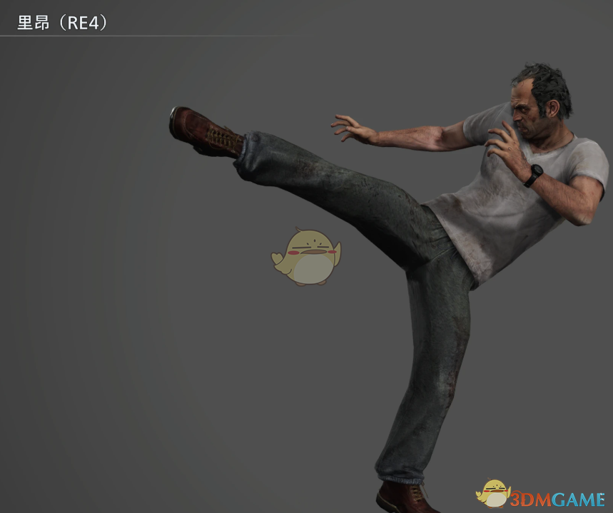 《生化危机9：安魂曲》侠盗飞车手崔佛·菲利普替换里昂MOD