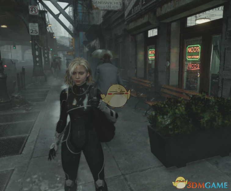 《生化危机9：安魂曲》格蕾丝的漫威黑猫服装MOD