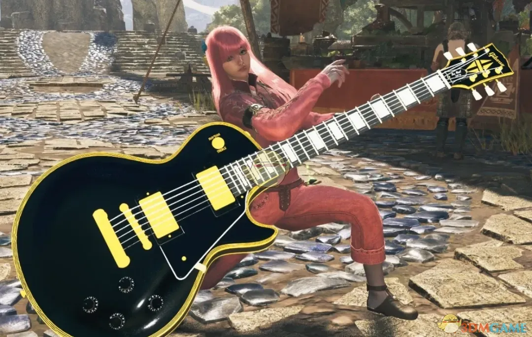 《怪物猎人：荒野》波奇酱吉他武器MOD