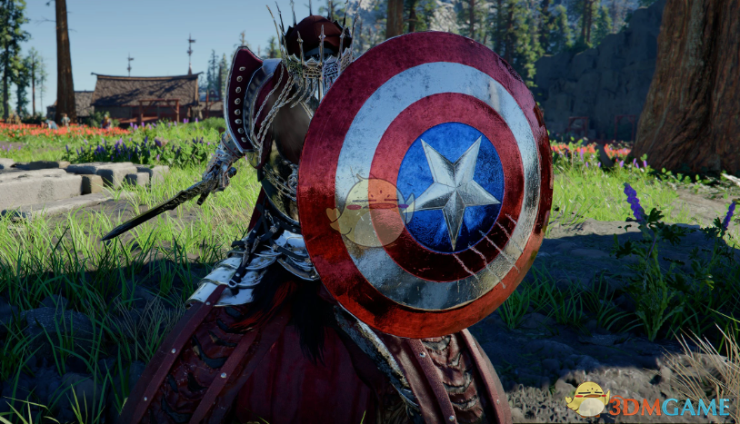 《红色沙漠》漫威美国队长盾牌MOD