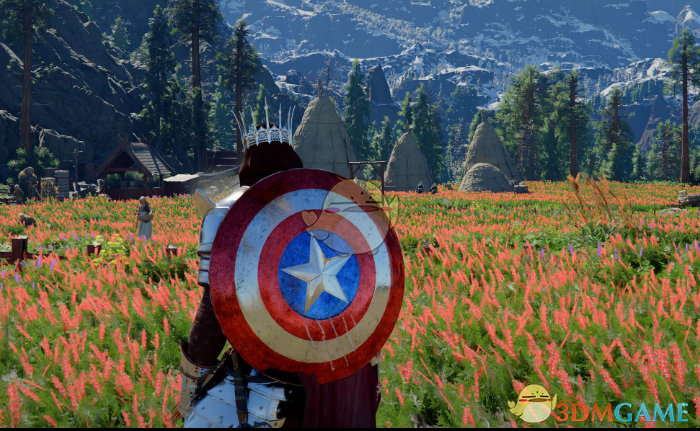 《红色沙漠》漫威美国队长盾牌MOD