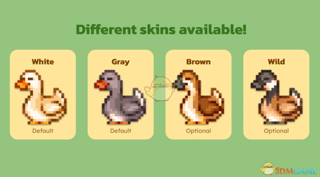 《星露谷物语》新动物鹅MOD