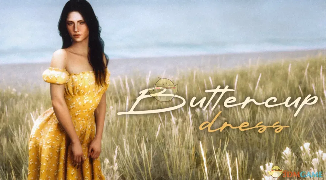 《赛博朋克2077》黄油花连衣裙MOD