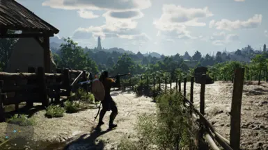 《红色沙漠》可调节的HUDMOD