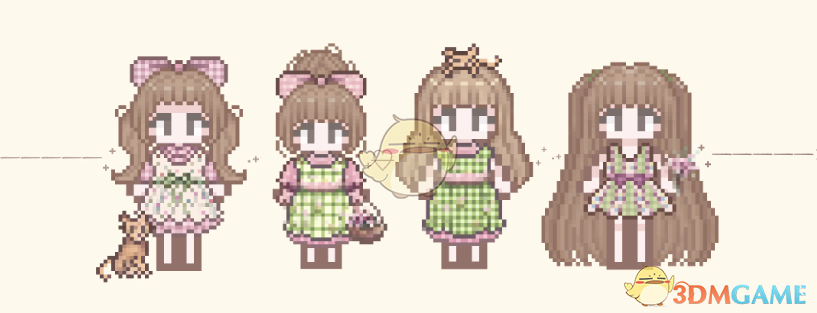 《星露谷物语》洛可可风服装包MOD