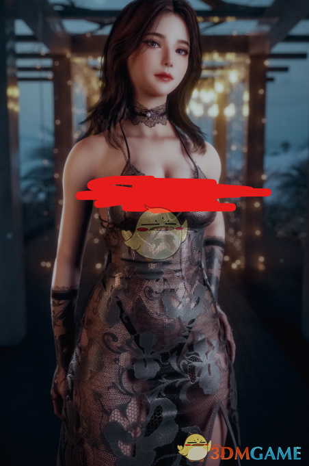 《赛博朋克2077》烟雾轻纱裙MOD