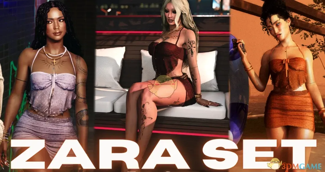 《赛博朋克2077》赫拉蕾丝裙装MOD