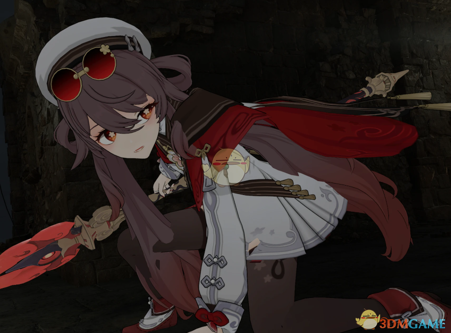 《生化危机4：重制版》原神宿雪桃红胡桃替换里昂MOD