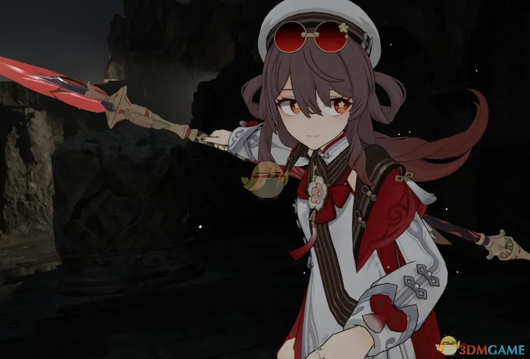 《生化危机4：重制版》原神宿雪桃红胡桃替换里昂MOD