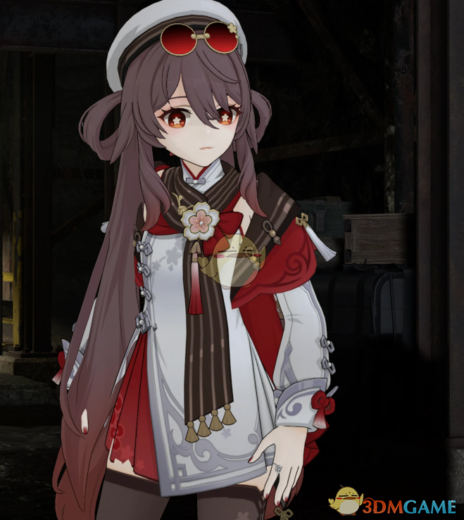 《生化危机4：重制版》原神宿雪桃红胡桃替换里昂MOD