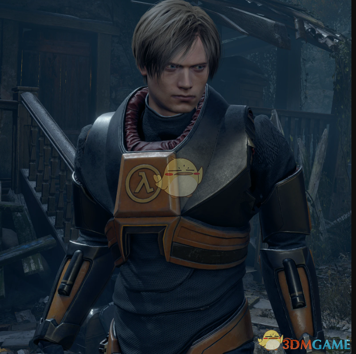 《生化危机4：重制版》里昂的半条命HEV防护服MOD