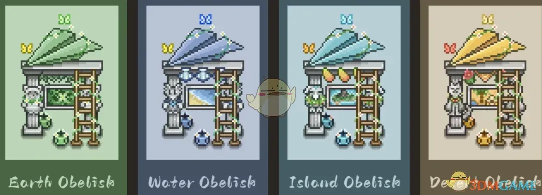 《星露谷物语》方尖碑纸飞机外观MOD