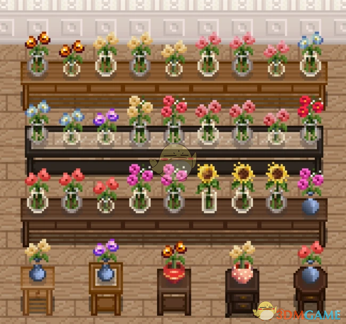 《星露谷物语》微型室内植物家具包MOD