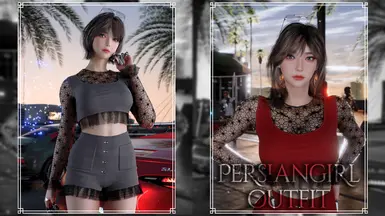 《赛博朋克2077》诺拉波斯女孩服装外观MOD