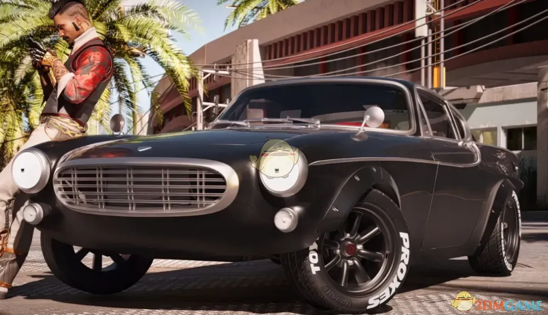 《赛博朋克2077》沃尔沃1800S双门GT跑车MOD